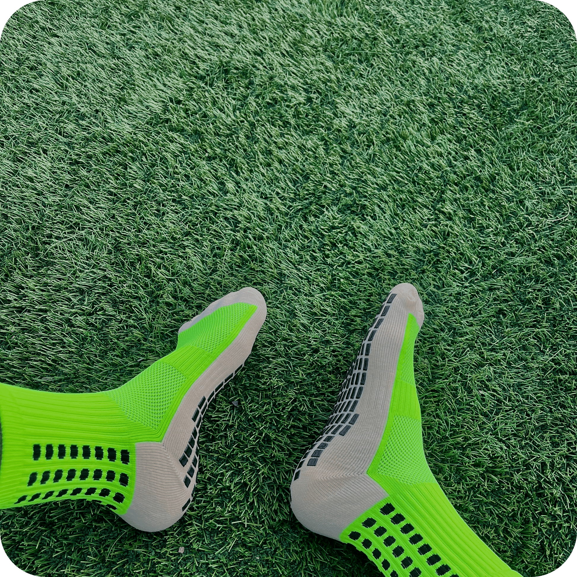 Chaussettes Antidérapantes de Football - Performance jaune