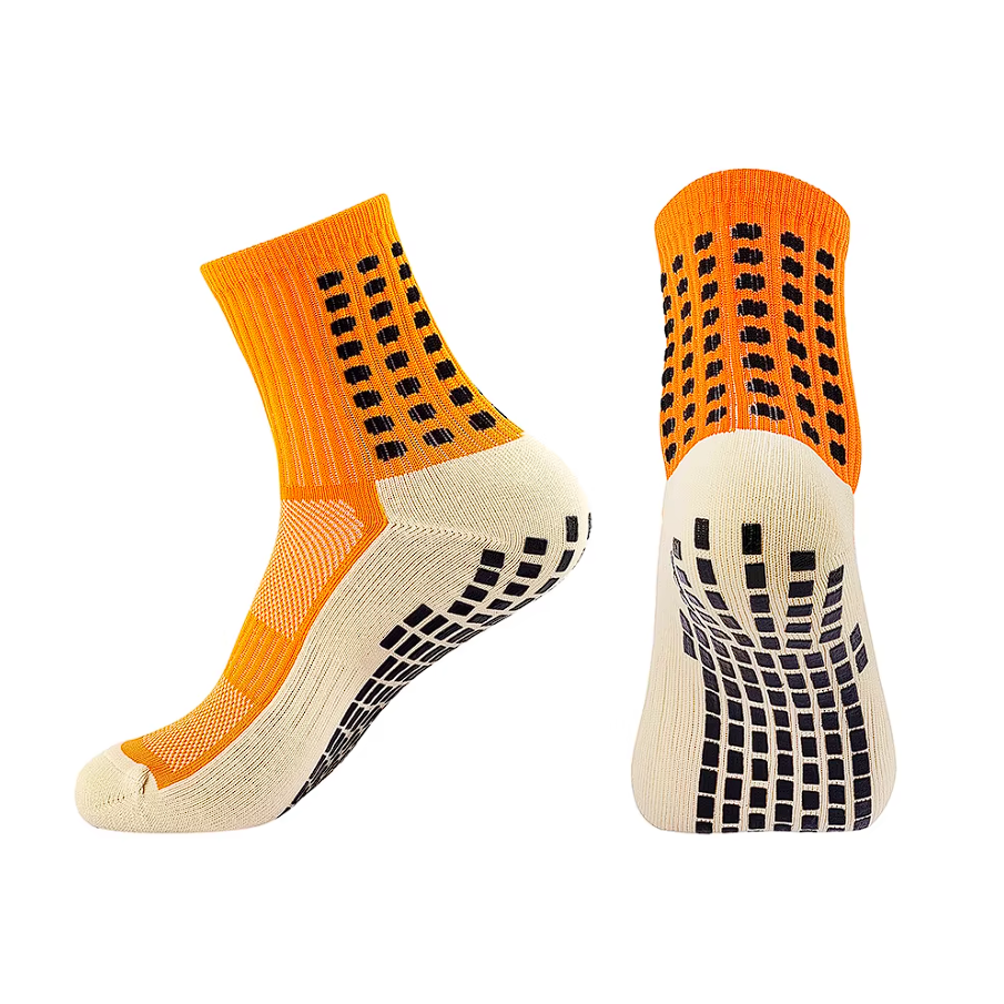  Chaussettes antidérapantes de football Orange